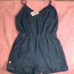 Denim Romper (M)